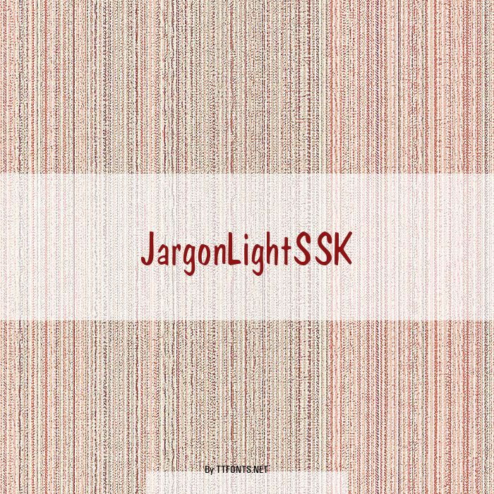 JargonLightSSK example
